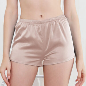 Satin Seide Damen Leggings Unterhosen Shorts