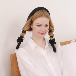 19 Momme Seiden-Haarwickel-Stirnband