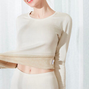 Extra wärmende Seiden-Thermal-Unterwäsche-Set für Frauen