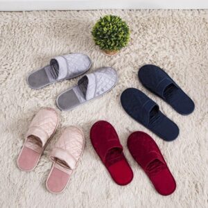 Haus-Slipper aus 100% Seide