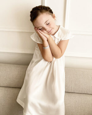 Seiden-Nachtkleid für Mädchen