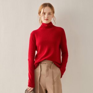 Rollkragen Kaschmir Pullover